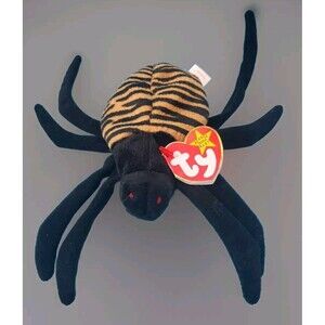 Ty Beanie Baby - Spinner The Spider Vintage Retired Beanbag Plush Toy